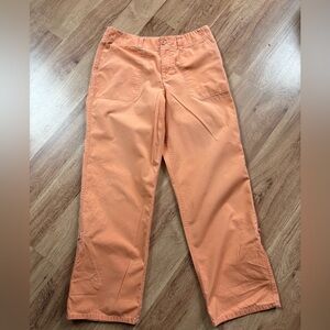 Liz Claiborne Y2K Light Orange Cargo Style Pants